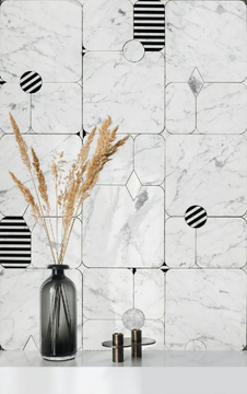 TRÈS CHIC - Marble wall/floor tiles by Lithos Mosaico Italia - view 3
